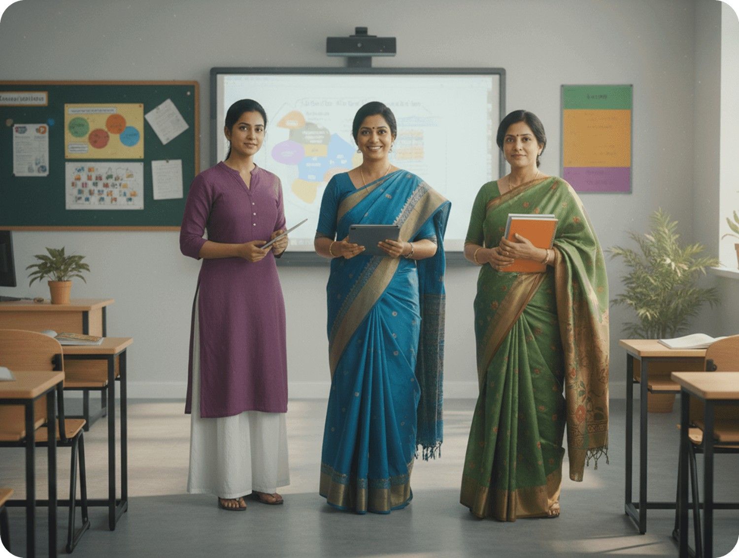 Teachers in Classroom